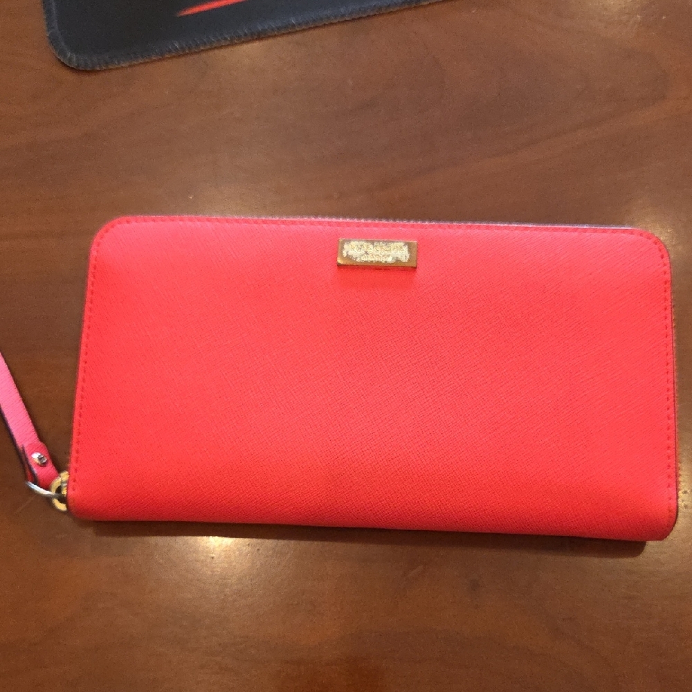 Kate Spade Red Wallet - Picture 3 of 8